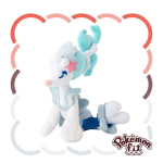 Officiële Pokemon center Pokemon fit knuffel Primarina 19cm (lang) collectors item